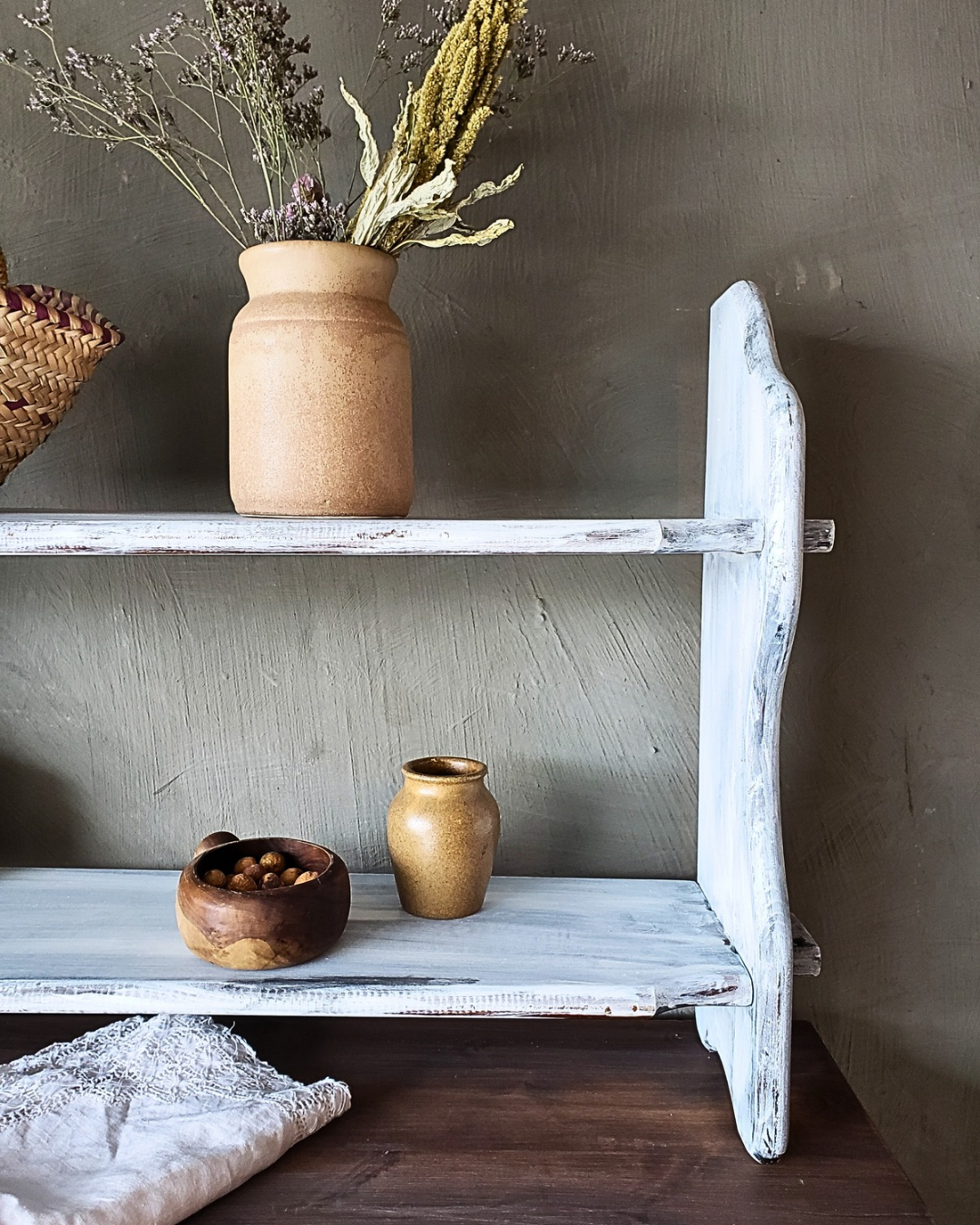 BROCANTE ÉTAGÈRE MURALE