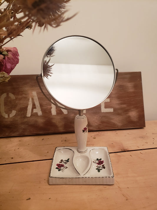 BROCANTE Miroir vintage double face