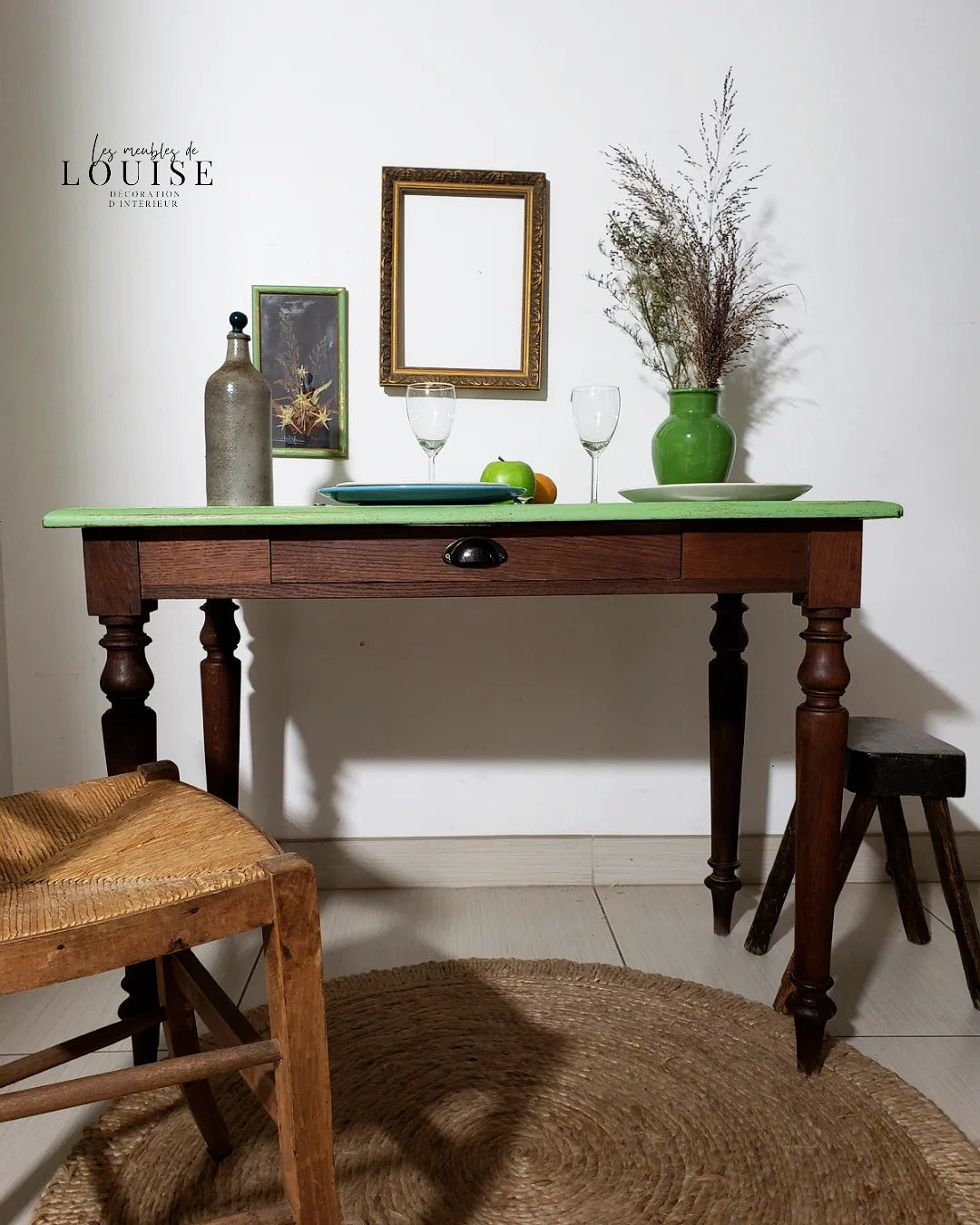 ANCIENNE TABLE GREEN