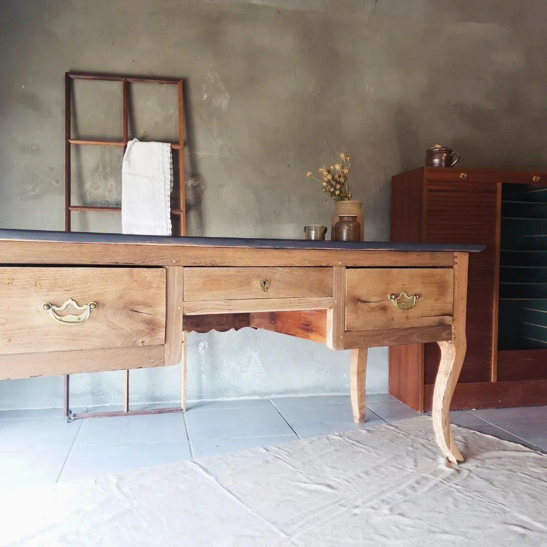 BUREAU A RALLONGES.    187 - 290cm