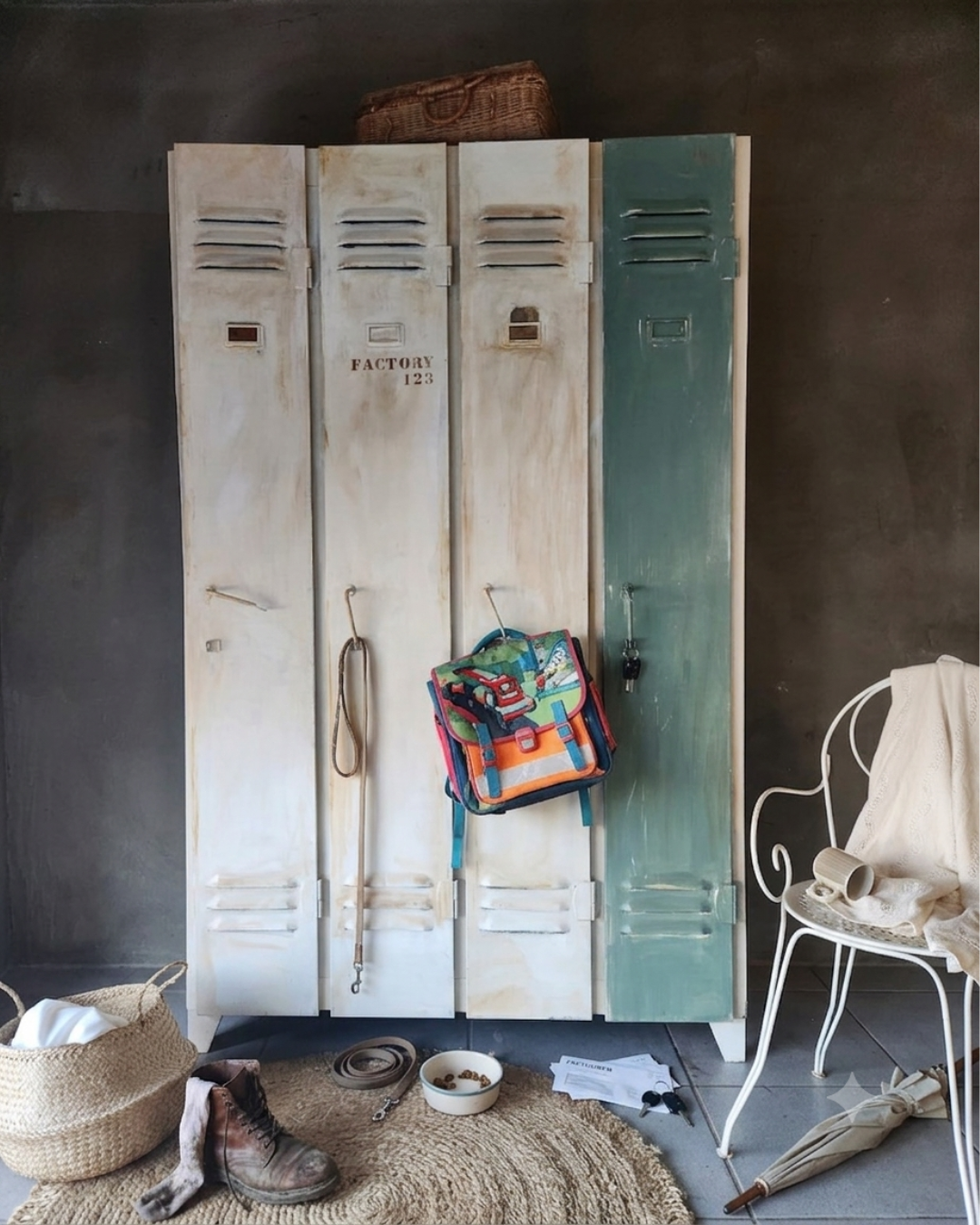 LE VESTIAIRE D' USINE